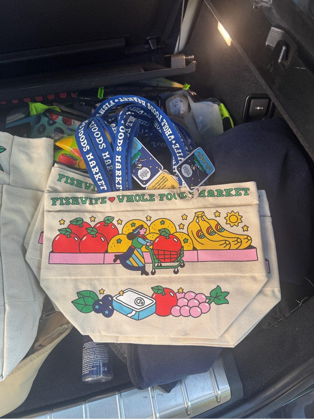 Whole Foods and fish wife collab tote!